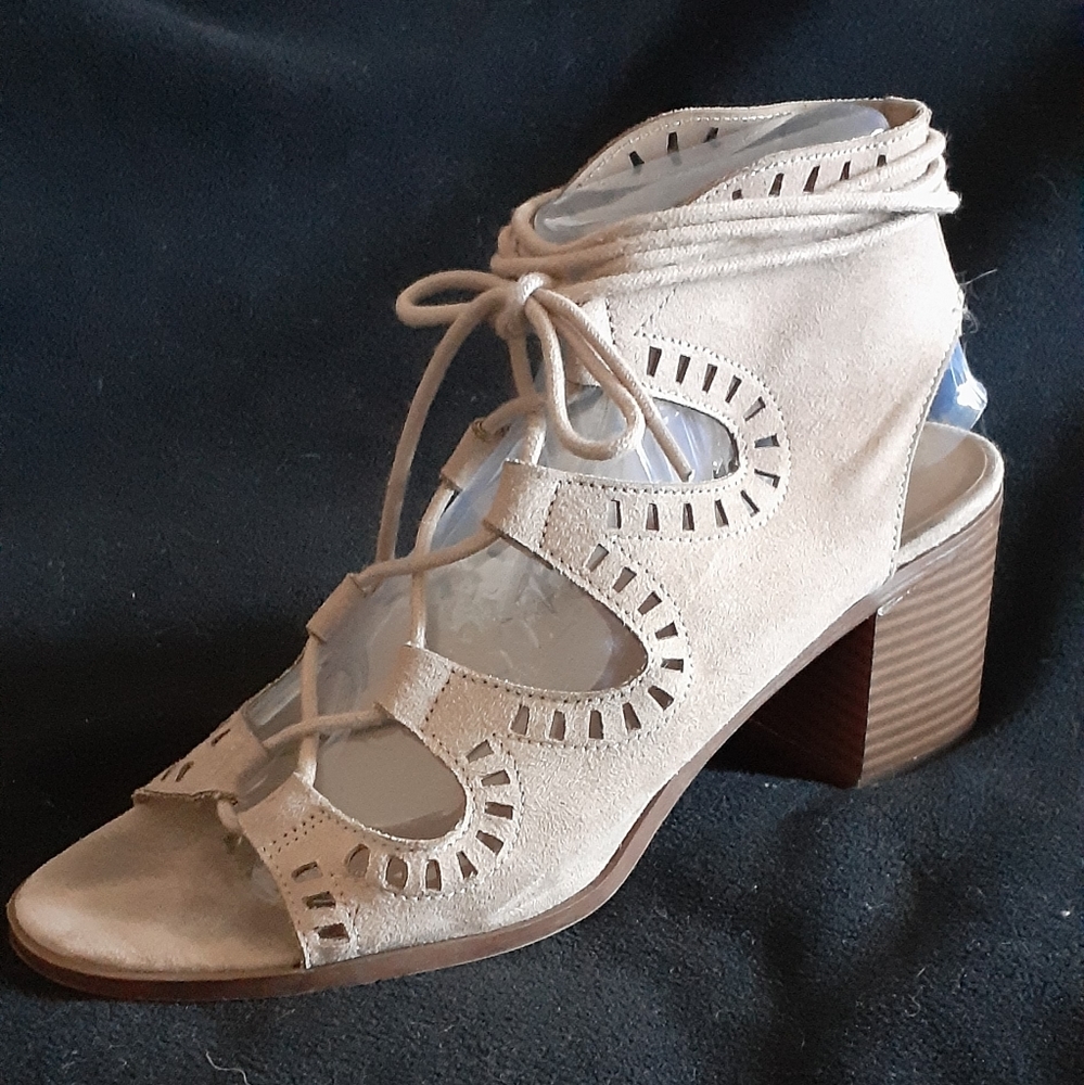 Tan Tie-up Sandal
